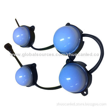 12LEDs ws2811 RGB round LED point light for advertising